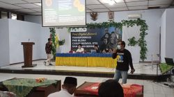 Pengurus Cabang (PC) Pergerakan Mahasiswa Islam Indonesia (PMII) Blora menggelar kegiatan, PMII digital summit bertajuk Transformasi PMII Blora cakap budaya, etis dan aman bermedia digital, di Aula Hotel Mustika Blora, Minggu (3/4) sore.