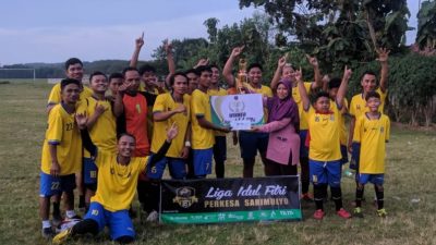RAYAKAN HALAL BIHALAL, PERKESA GELAR TURNAMEN SEPAK BOLA