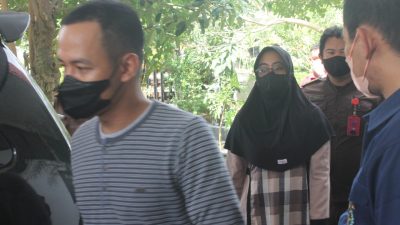 Berkas dugaan korupsi Dua anggota Polisi Polres Blora dilimpahkan ke Kejaksaan Negeri Blora, Rabu (11/5/2022). Saat ini keduanya dititipkan di Rumah Tahanan (Rutan) Kelas II B Blora.