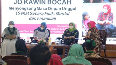 Kabupaten Blora menduduki peringkat ke 13 kasus pernikahan anak. Dari 35 kabupaten/kota se Jawa Tengah. Tingginya angka pernikahan di bawah umur terbanyak terjadi di wilayah Kecamatan Jati.