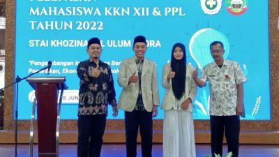 KKN STAI KHOZINATUL ULUM BLORA, RATUSAN MAHASISWA TERJUN KE MASYARAKAT