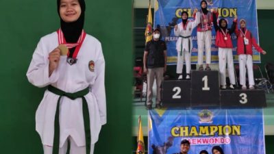 Siswi SMKN 1 Jati, Elsa Febi Rahayu berhasil menyabet medali perak Cabang Olahraga Taekwondo pada Pekan Olahraga Daerah (POPDA) tingkat Provinsi Jawa Tengah tahun 2022.