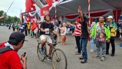 Kontingen Jawa Tengah berhasil borong medali pada ajang Festival Olahraga Rekreasi Nasional (Fornas) VI 2022, di Gelora Sriwijaya, kompleks GOR Jakabaring, Palembang, Sumatera Selatan, Sabtu (2/7/2022).