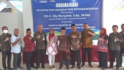 BPJAMSOSTEK menggelar sosialisasi Program dan Manfaat BPJS Ketenagakerjaan kepada Pekerja Mandiri di Lingkungan Pengurus Daerah Muhammadiyah Blora (PDM Blora).