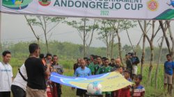 Football Turnamen Andongrejo Cup 2022 digelar dalam rangka  peringatan hari ulang tahun Republik Indonesia ke-77. Sepak bola dilaksanakan antar RT desa setempat. Sebanyak enam tim sepak bola dalam turnamen tersebut. 