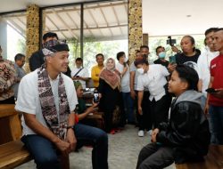 GELAK TAWA GANJAR TERPANCAR SAAT FAREL MENYANYIKAN LAGU “TUGIMAN”