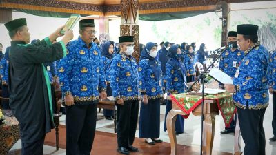 PENYEDERHANAAN BIROKRASI, SERATUS PEJABAT FUNGSIONAL DILANTIK