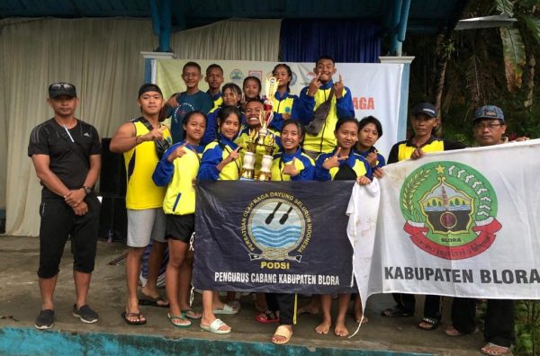 Tahta juara umum berhasil diraih Atlet Dayung Kabupaten Blora pada ajang Pra Porprov Jateng 2022 di Waduk Wadaslintang Kabupaten Wonosobo, Jawa Tengah, tertanggal 30 September hingga 2 Oktober 2022.