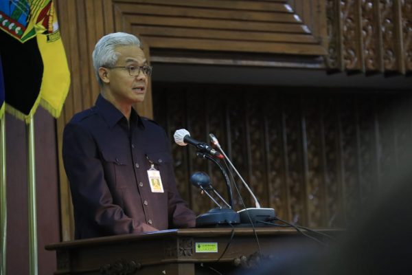 Gubernur jawa Tengah, Ganjar Pranowo.
