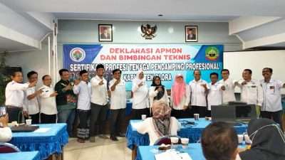 Deklarasi DPC APMDN Kabupaten Blora di Hotel Al Madina.