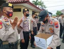 POLRES BLORA GALANG DANA UNTUK KORBAN CIANJUR