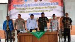 Pengurus Cabang (PC) Pergerakan Mahasiswa Islam Indonesia (PMII) menggelar Seminar dan Deklarasi Damai Anti Radikalisme di Pendopo Dinporabudpar Kabupaten Blora, Rabu (14/12/2022).