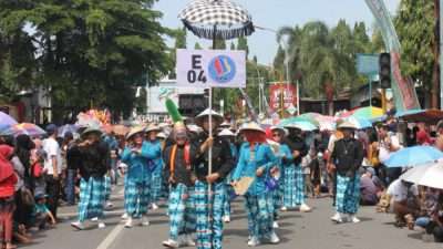 AMANKAN KIRAB BUDAYA HARI JADI KE 273, POLRES BLORA TERJUNKAN 300 PERSONIL
