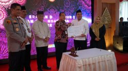 Bupati Blora saat Penyerahan DPA 2023 di Balai Desa Panolan.