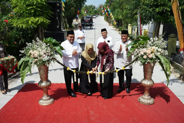 Bupati Blora saat Penyerahan DPA 2023 di Balai Desa Panolan.