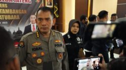 Kepala Subdirektorat IV Tindak Pidana Tertentu (Tipidter) Dit Reskrimsus Polda Jawa Tengah AKBP Robert Sihombing di Markas Dit Reskrimsus Polda Jawa Tengah, Rabu (8/2/2023). 