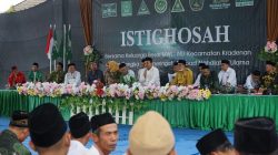 Istighosah Satu Abad NU yang diselenggarakan MWC NU Kradenan di SMA NU 1 Kradenan,