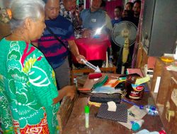 DITINGGAL TARAWIH, RUMAH WARGA JIKEN DIBOBOL MALING