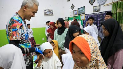 LAGI! GANJAR BERI KEJUTAN UNTUK ANAK YATIM