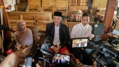 SARAPAN BARENG GIBRAN, GANJAR: CAWAPRES? YANG PENTING SATU VISI