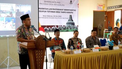 GALAKKAN DESA ANTI KORUPSI, BUPATI: JANGAN ADA KADES TERJERAT LAGI