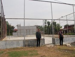 KEMBANGKAN MINAT WARGA, DESA JEJERUK BANGUN SARANA OLAHRAGA
