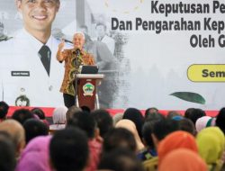KEPADA KEPSEK SE-JATENG, GANJAR: TAK ADA PUNGLI DALAM BENTUK APAPUN