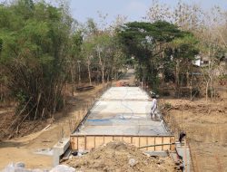 HABISKAN RP 3,8 M, PEMBANGUNAN JEMBATAN GULINGAN BLORA HAMPIR SELESAI