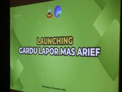 PERMUDAH LAYANAN ADUAN, GARDU LAPOR MAS ARIEF DILUNCURKAN