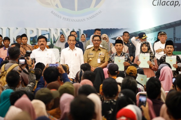 SELAMA 2023 SEBANYAK 778.652 SERTIPIKAT TANAH DITERBITKAN DI JATENG
