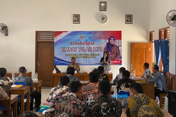 SOSIALISASI EMPAT PILAR, HARMUSA SAMPAIKAN PENTINGNYA JAGA PERSATUAN