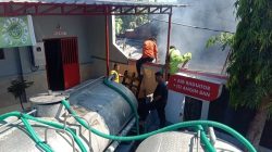 kebakaran gudang penggilingan padi