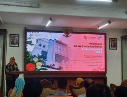 BPS BLORA LUNCURKAN PROGRAM LITERASI STATISTIK “DESA CANTIK”