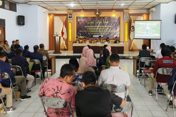 KPU BLORA TETAPKAN DAFTAR PEMILIH SEMENTARA SEBANYAK 702.257