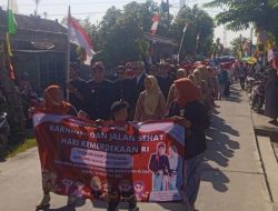 DESA SEMPU RAYAKAN HUT RI DENGAN KARNAVAL DAN JALAN SEHAT