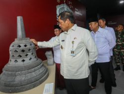 NANA SUDJANA TINJAU KESIAPAN KAMPUNG SENI BOROBUDUR JELANG PERESMIAN PRESIDEN