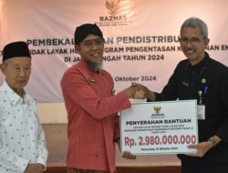 BAZNAS JATENG ALOKASIKAN Rp2,980 MILIAR UNTUK 160 RUMAH WARGA MISKIN