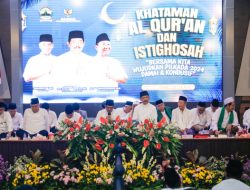 DOA BERSAMA UNTUK PILKADA DAMAI, PEMPROV JATENG GANDENG MUI DAN SANTRI