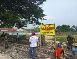 PEMDES SEMPU GANDENG PEMKAB DAN KODIM 0721/BLORA BANGUN LAPANGAN SPORT CENTER MELALUI PROGRAM KBM