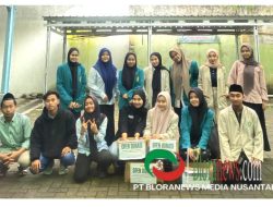 MAHASISWA IAI KHOZINATUL ULUM BLORA GALANG DANA UNTUK KORBAN BANJIR GROBOGAN