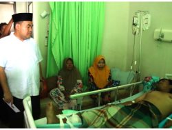 BUPATI ARIEF ROHMAN SAMBANGI KORBAN KECELAKAAN KERJA DAN BERIKAN DUKUNGAN KEPADA KELUARGA