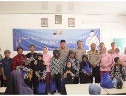 POLRES BLORA BERBAGI KEBAHAGIAAN RAMADHAN DI SLB NEGERI RANDUBLATUNG