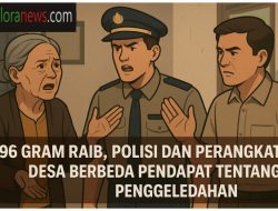 EMAS 96 GRAM RAIB, POLISI DAN PERANGKAT DESA BERBEDA PENDAPAT TENTANG PENGGELEDAHAN