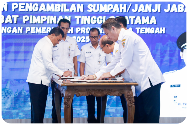 AHMAD LUTHFI KUKUHKAN 29 PEJABAT BARU, TEGASKAN TAK ADA JUAL BELI JABATAN
