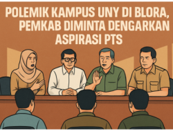 POLEMIK KAMPUS UNY DI BLORA, PEMKAB DIMINTA DENGARKAN ASPIRASI PTS