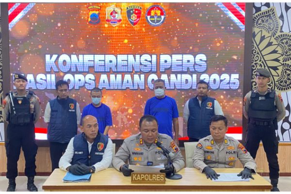 POLRES BLORA TAK MAIN-MAIN: LIMA PELAKU PREMANISME DIGARUK, TERMASUK OKNUM WARTAWAN DAN PENGANCAM BERSENJATA