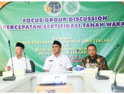 TINGGAL 2 RIBUAN LAGI, JATENG GENJOT SERTIFIKASI TANAH WAKAF