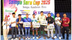 GAJAH MADA NGARINGAN BUNGKAM JVC JOMBLANG DI FINAL VOLI SEMPU SERU CUP 2025