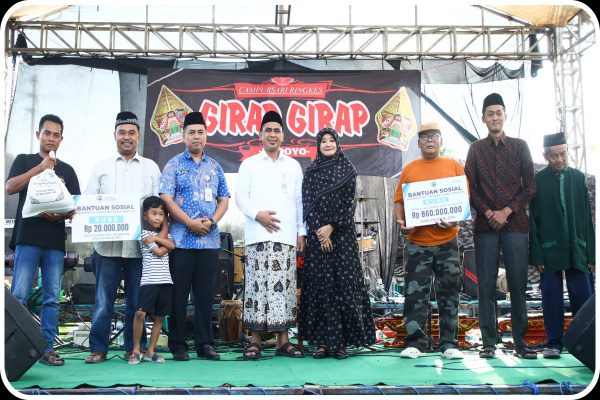 GUS YASIN SALURKAN DUKUNGAN MODAL RP860 JUTA UNTUK PEMBERDAYAAN EKONOMI WARGA BLORA