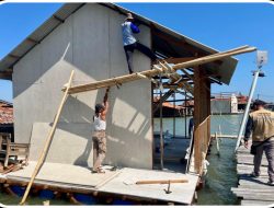 RUMAH APUNG DI SAYUNG HAMPIR RAMPUNG, WARGA TERDAMPAK ROB MULAI MENATA HARAPAN BARU